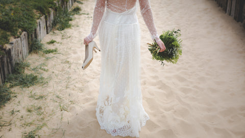 beach destination wedding dress