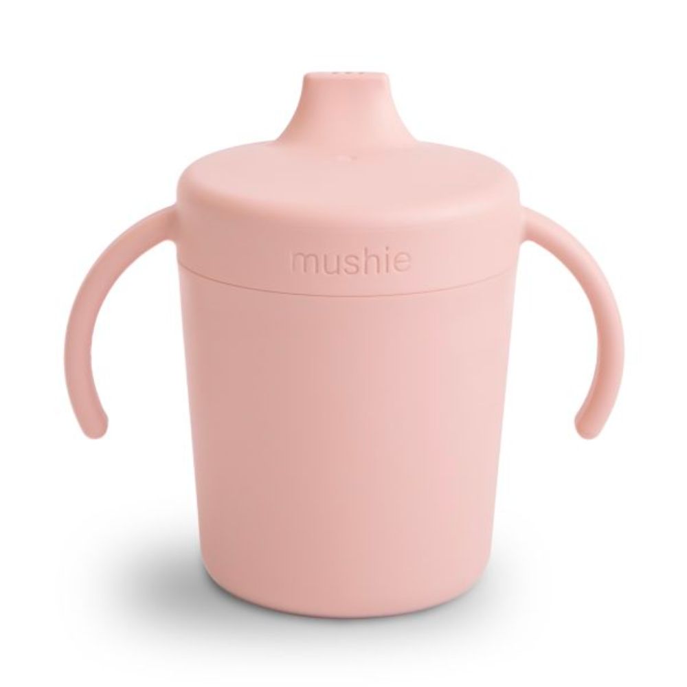 Mushie Silicone Sippy Cup (Soft Lilac)