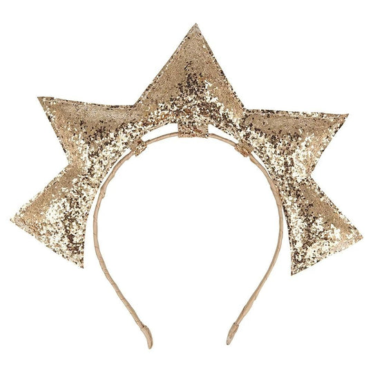 Meri Meri Gold Eco Glitter Star Stickers