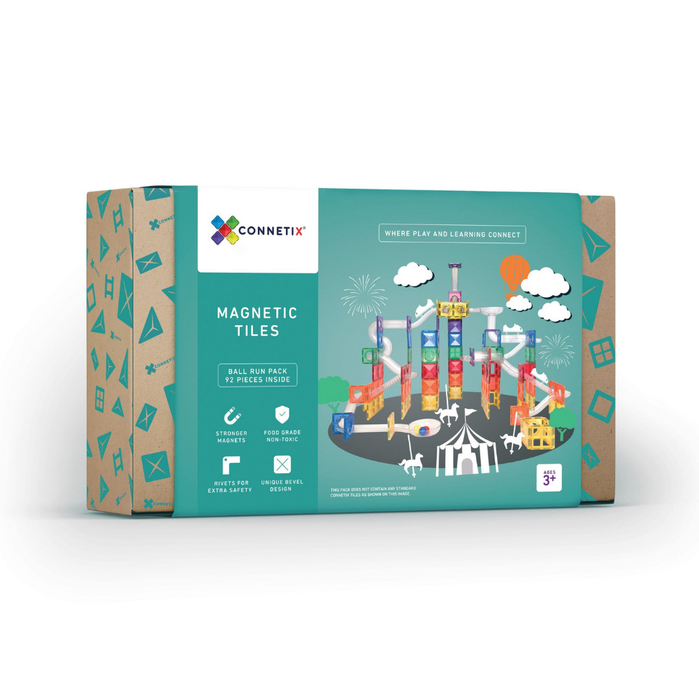 Connetix Pastel Ball Run,106 Pcs | Connetix | Kol Kid