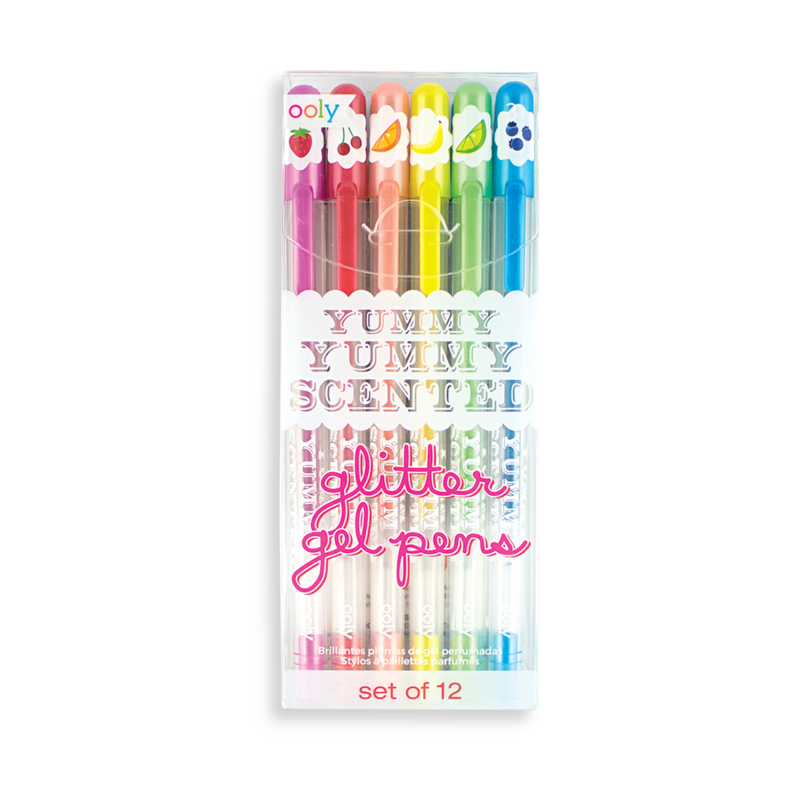 Oh mes paillettes ! stylos gel - lot de 12