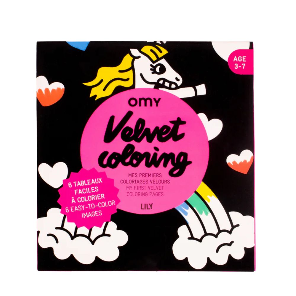 OMY Kawaii Velvet Coloring | Official U.S. Site