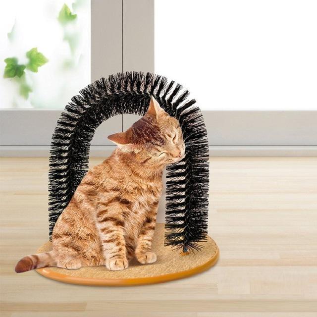 cat face brush