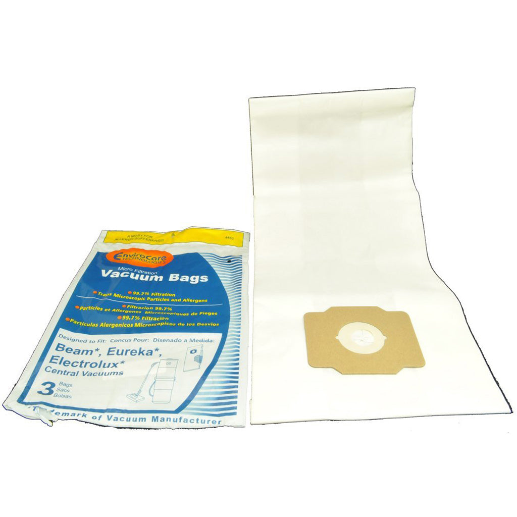 Beam Eureka Electrolux Central Vacuum Bags 3 Pack