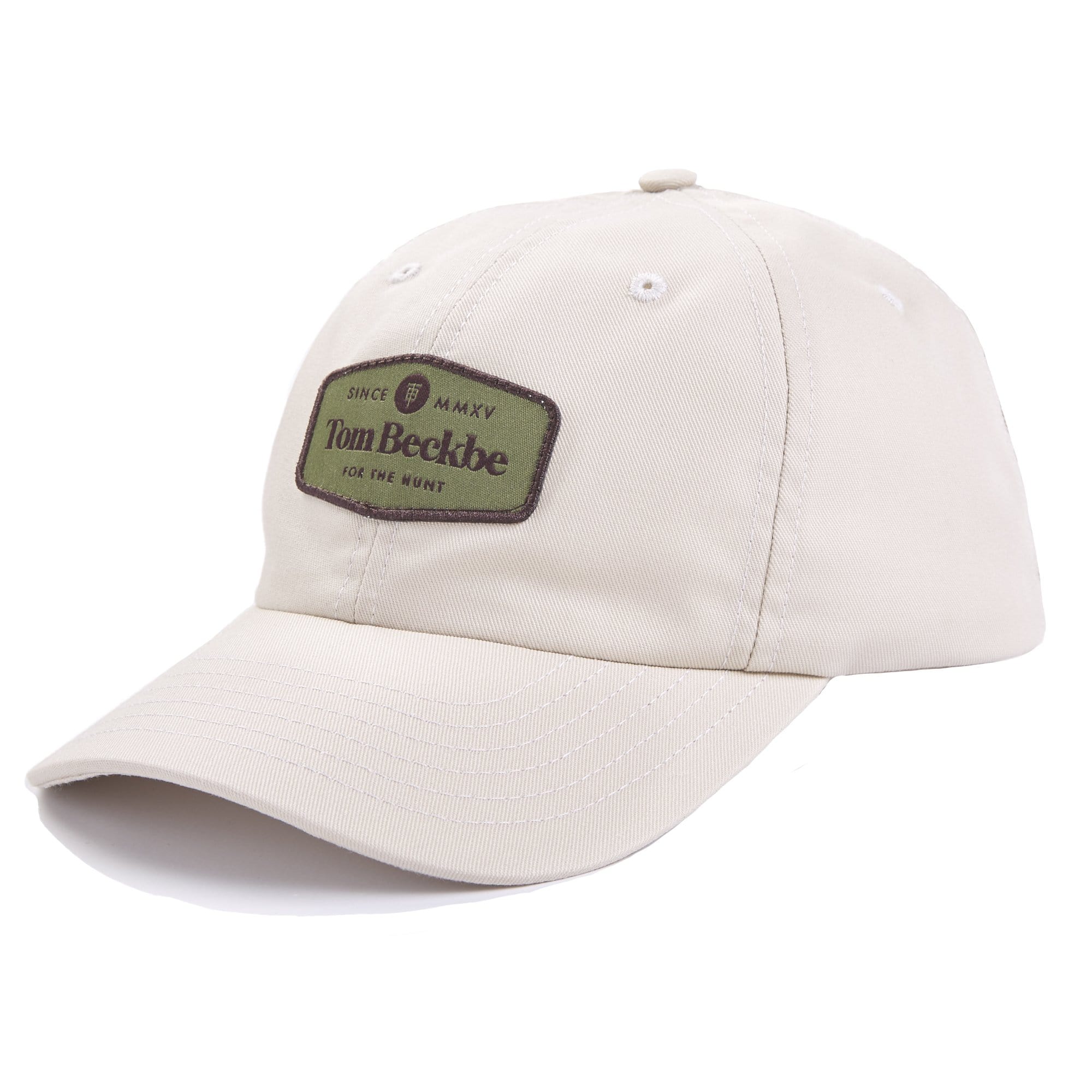 Beige Cotton Twill Hat