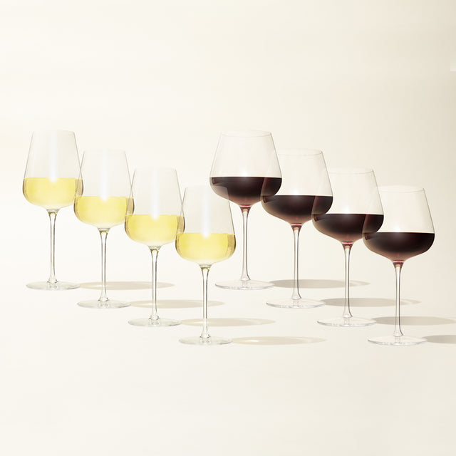 Lead-Free Crystal Wine Glasses