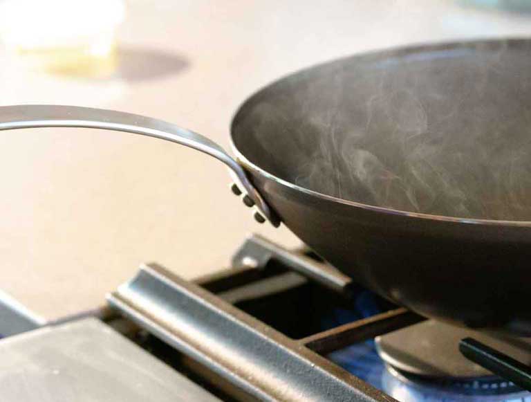 huge frying pan