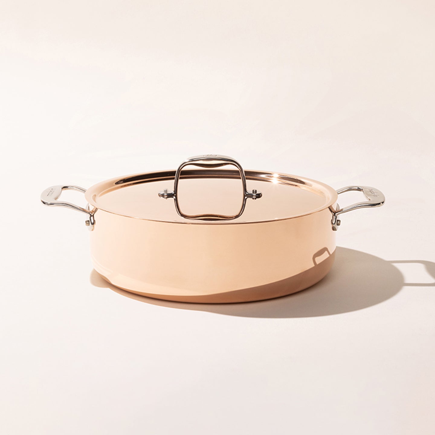 Copper Coeur Rondeau, 24 cm (3.1 qt)