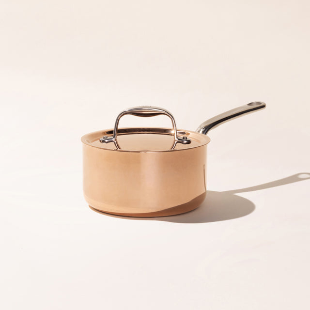 copper saucepan