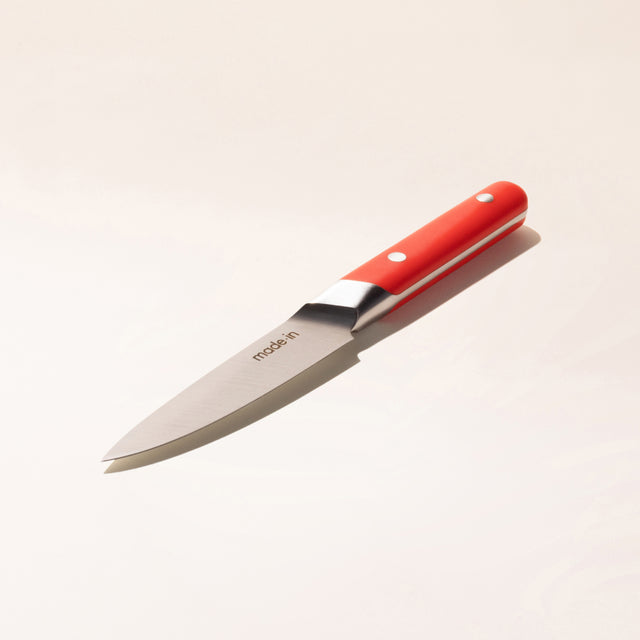 Made In Cookware - 8 Chef Knife France - Full Tang With Pomme Red Handle