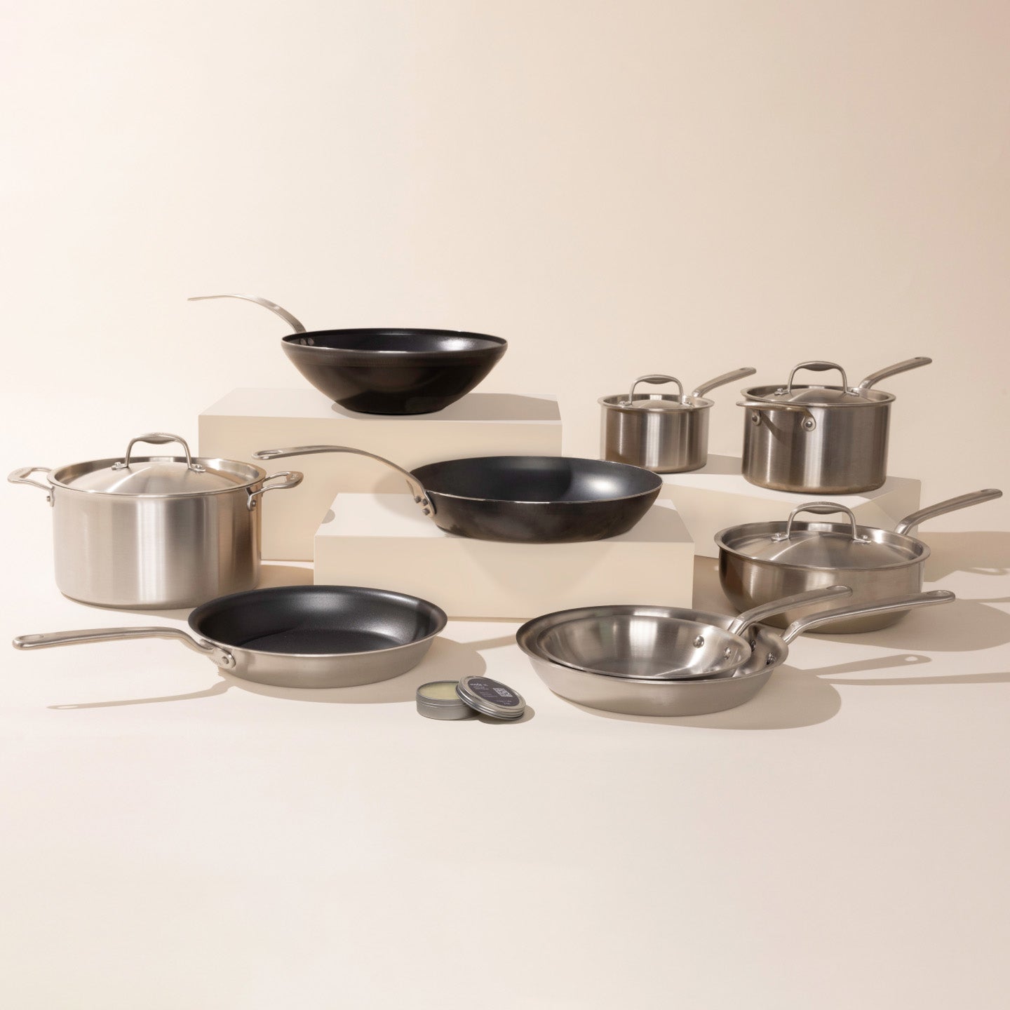 Best Stainless Steel Cookware 14-Piece Sets | Hammered Design | imarku