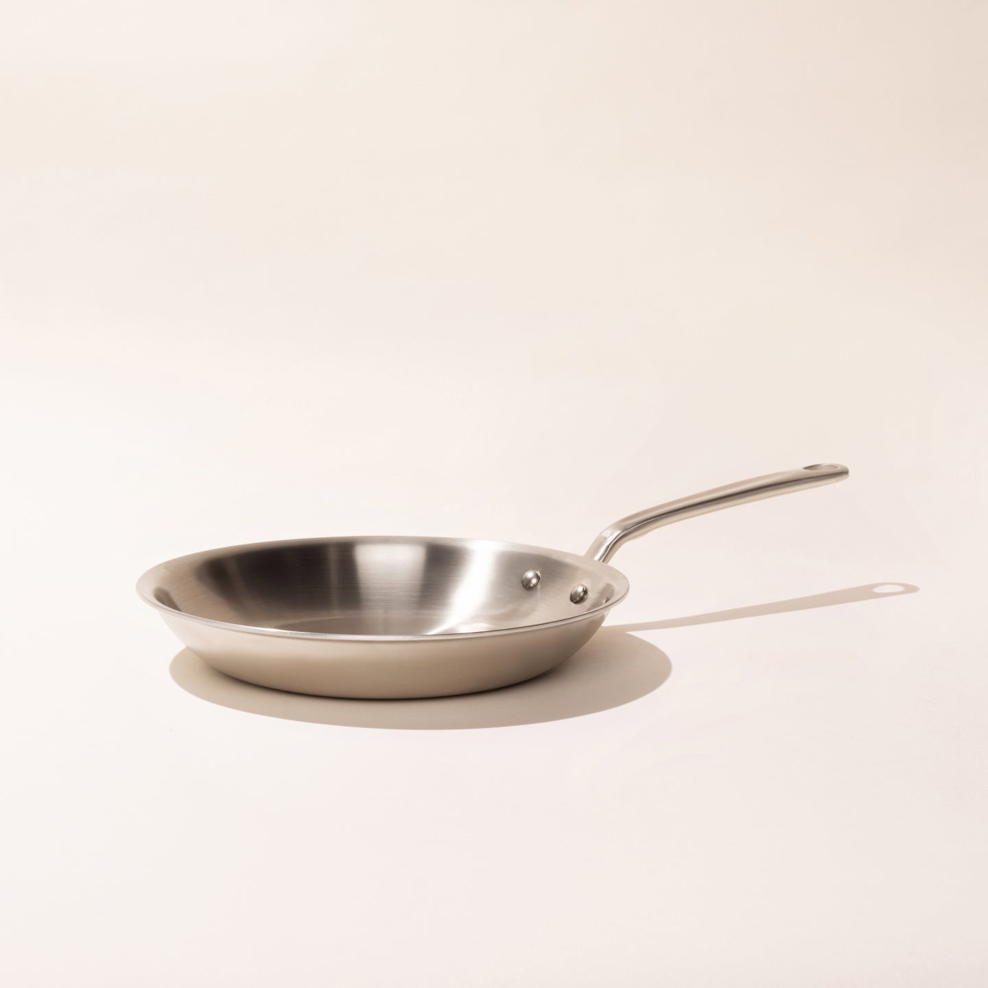 12.5 Inch Skillet - Stainless Steel D3 3-Ply Cookware