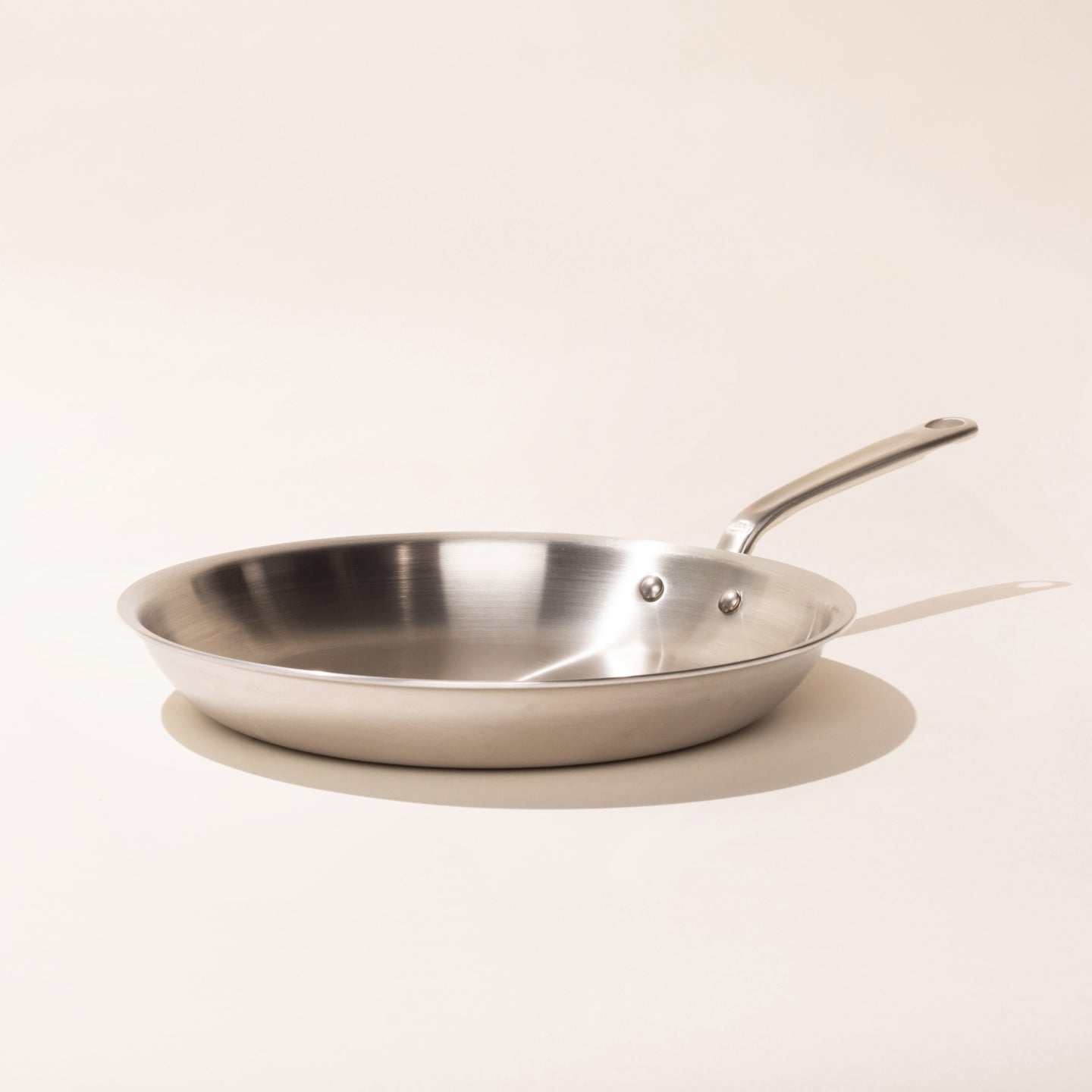 Sauté Pan - 12 or 10 inch Stainless Steel - Made in USA - American Kitchen