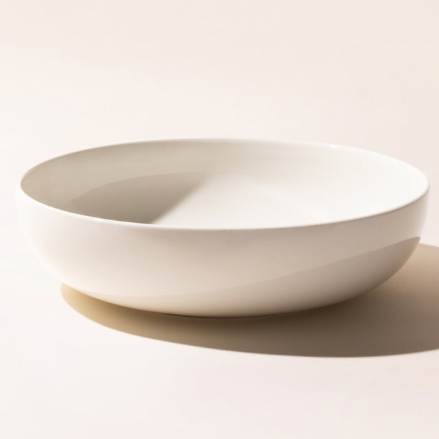 serving bowl white