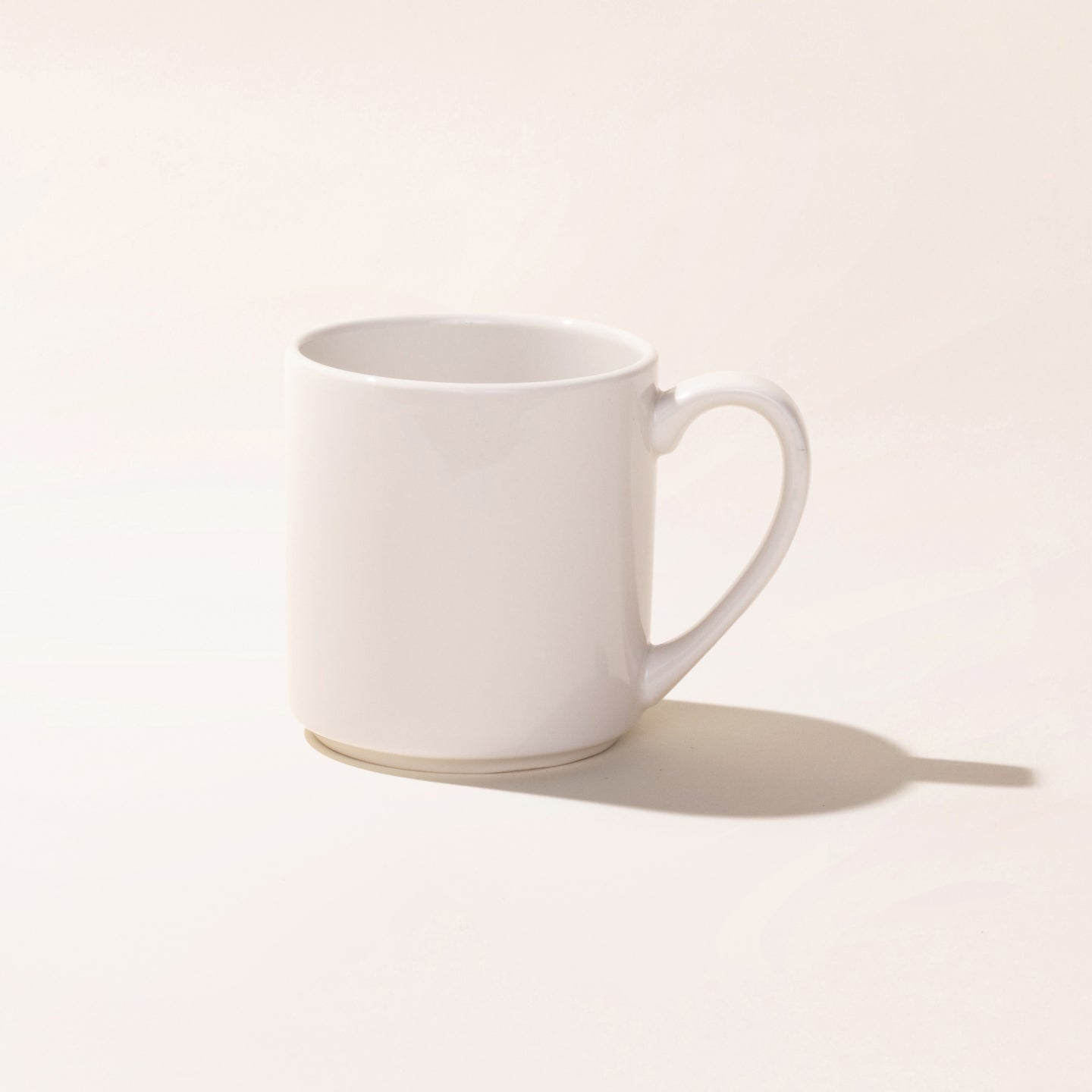 White Porcelain Mug Cup