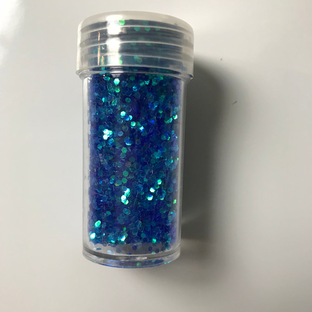 BLUE GLITTER