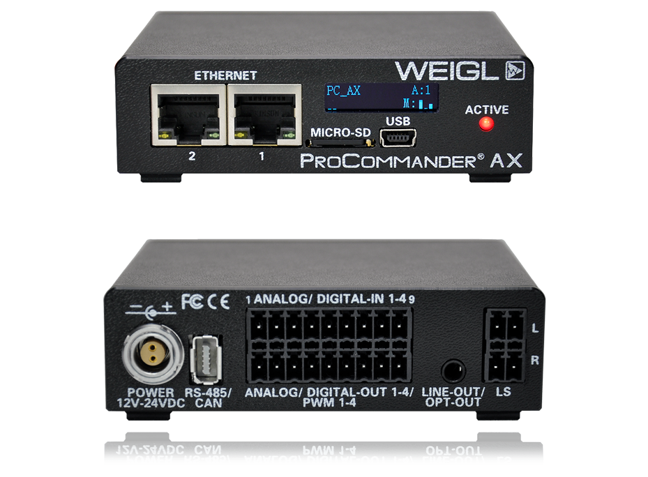 weigl procommander configuration