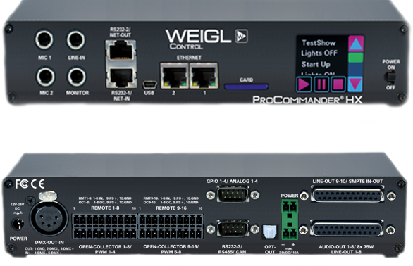 weigl procommander configuration error