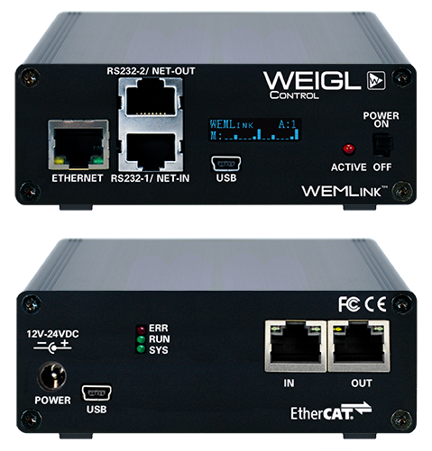 connecting weigl procommander with usb