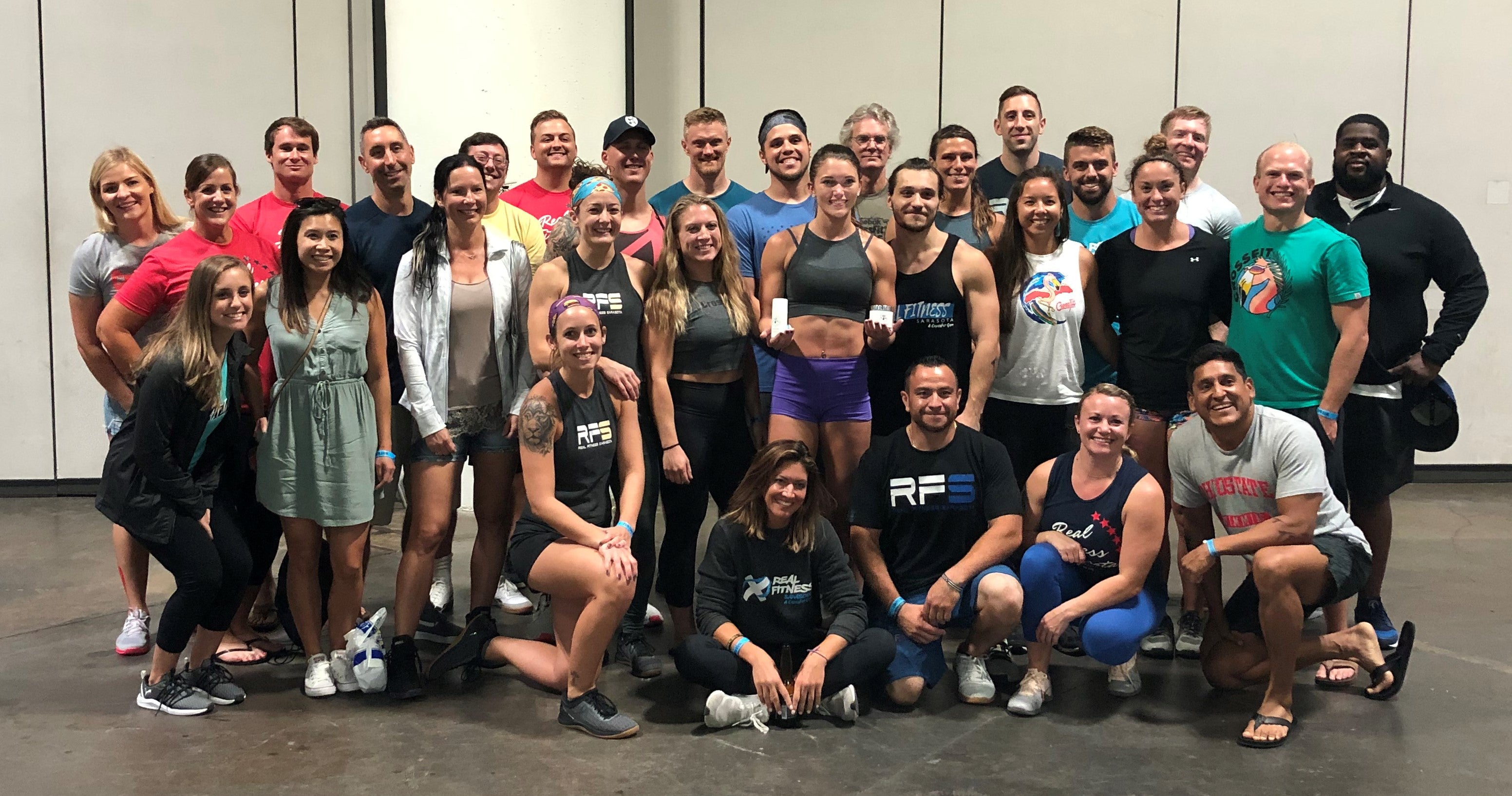Real Fitness Sarasota at the Tampa Bay Games 2019