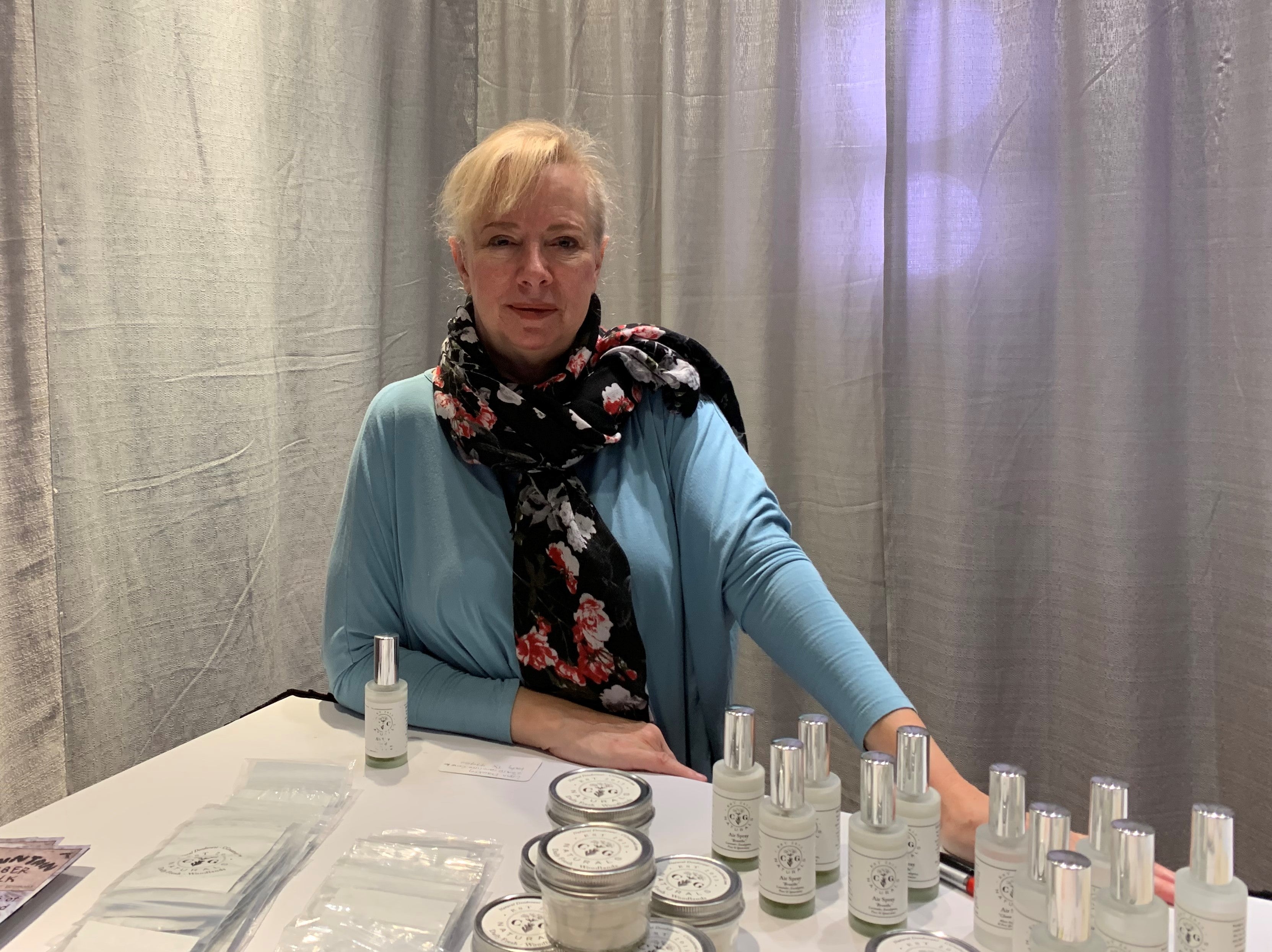 Carolyn at Vogue Knitting Live New York 2019