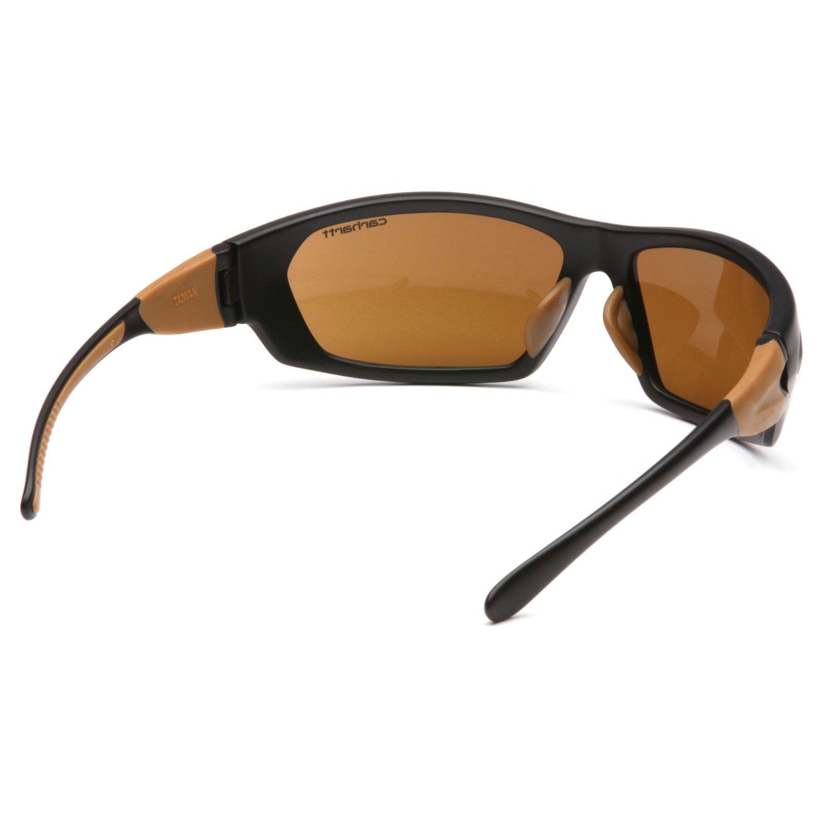Carhartt Carbondale Safety Glasses Black Frames and BRONZE Lens CHB218 ...