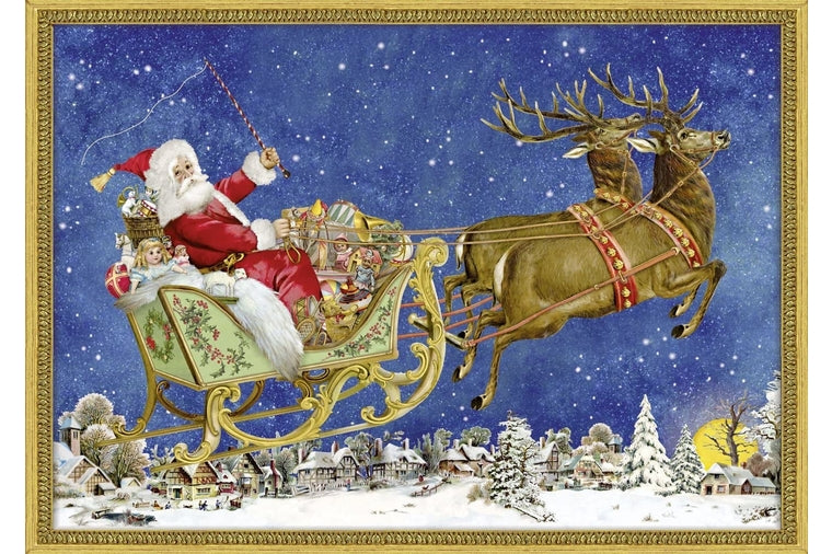 Victorian Sleigh Advent Calendar