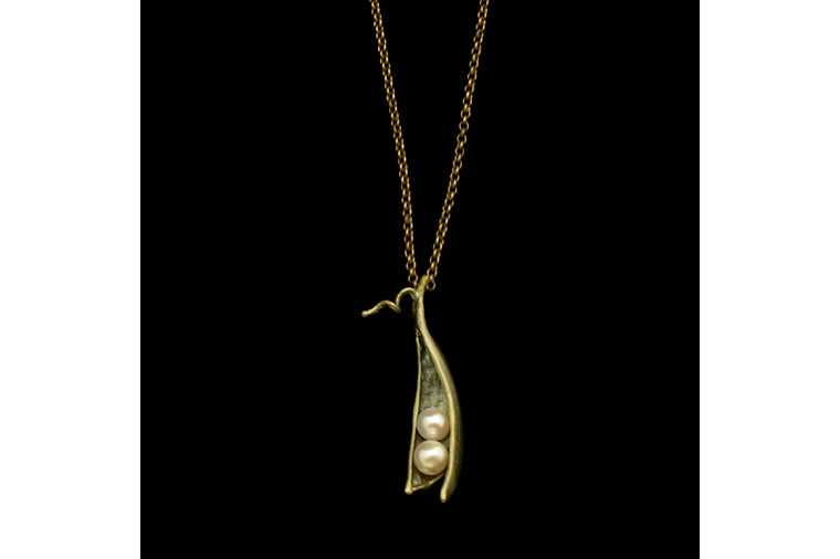 michael michaud pea pod necklace