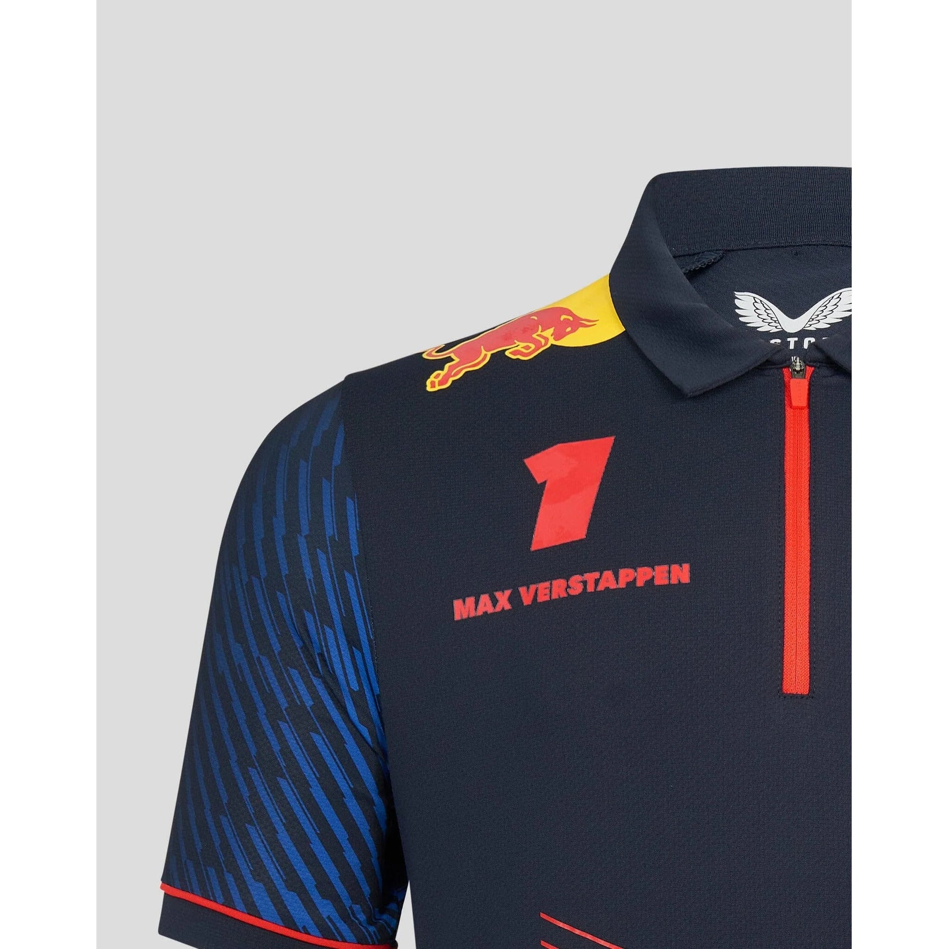 kas Donau Echt niet Red Bull Racing F1 Men's 2023 Max Verstappen Team Polo Shirt- Navy –  Gentlemen's Den