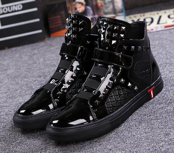 fashionable high top sneakers