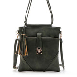 High Quality Vintage Women Shoulder Bag Tassel Crossbody Bag, Designer Lady Handbag