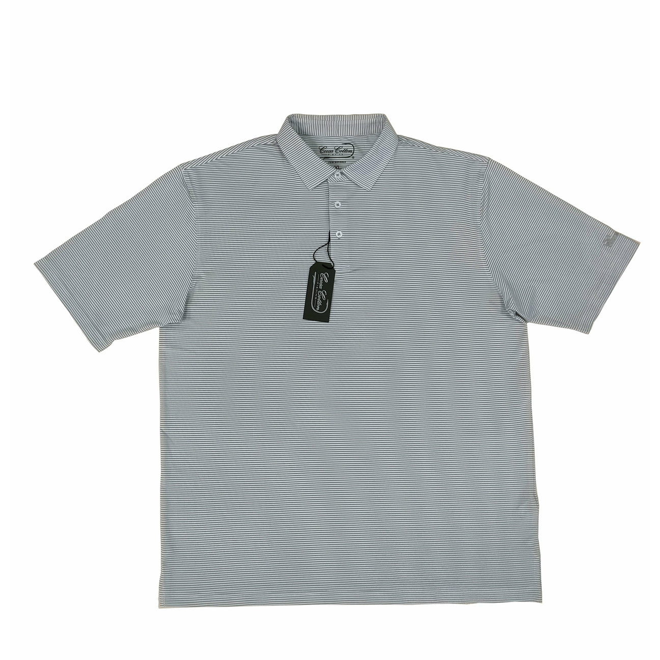 Performance Polo Shirt - Grey – Coosa Cotton