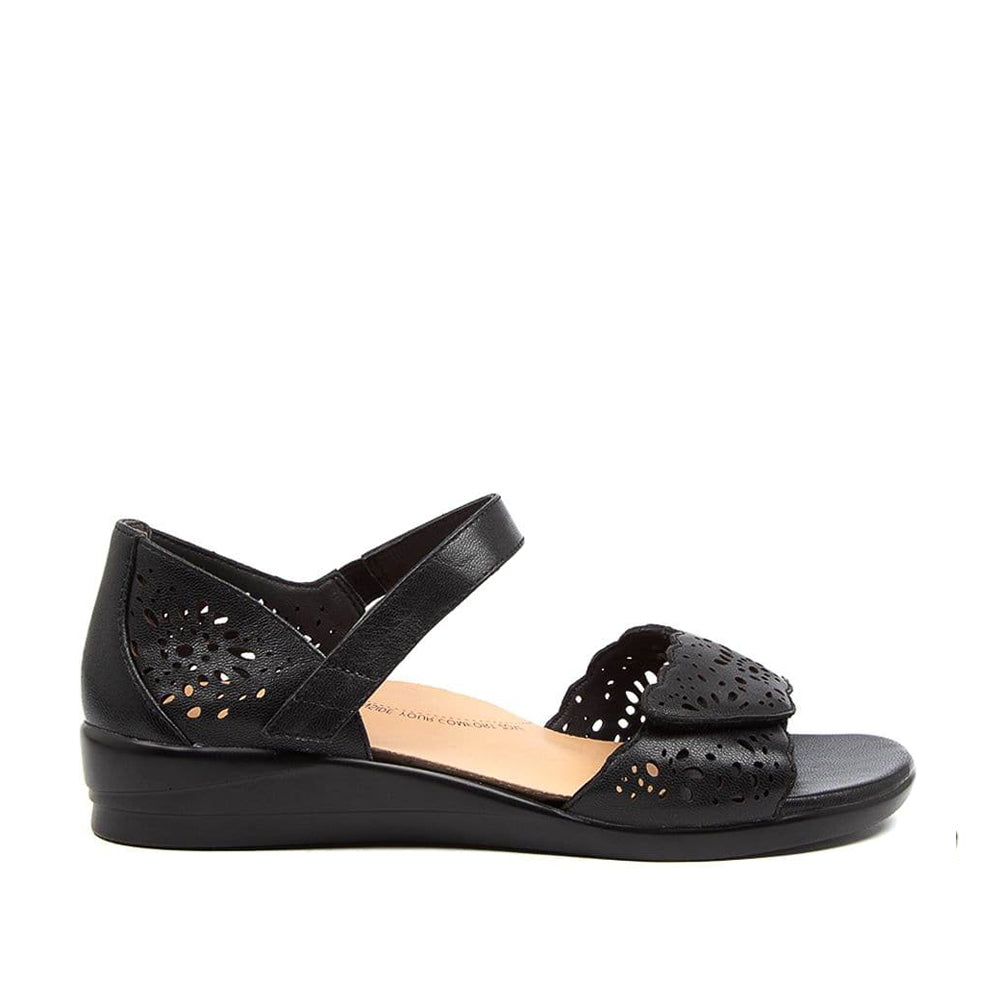 ZIERA DUSTY W BLACK | Collective Shoes