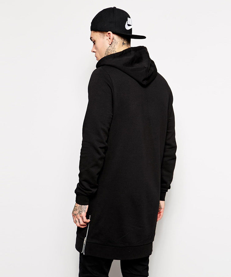 side zipper hoodie