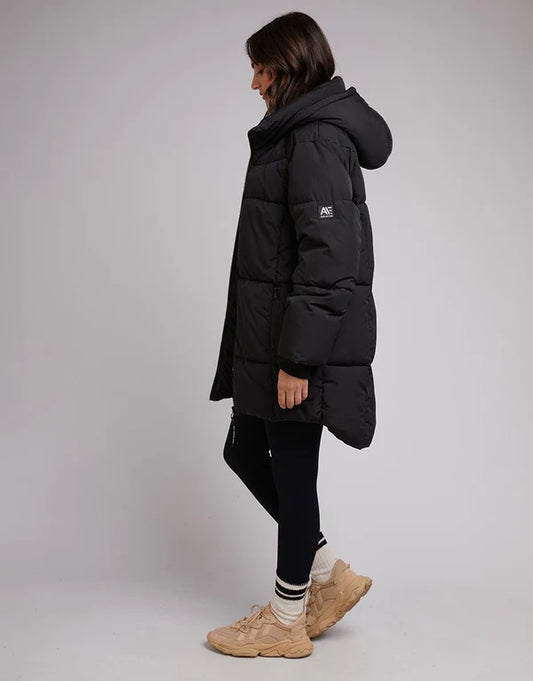 All About Eve Remi Luxe Puffer Vest - Black