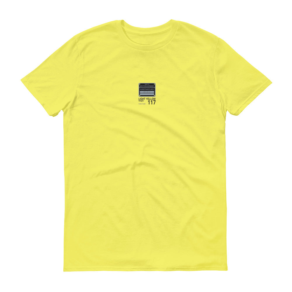 Light Yellow T-Shirt, Color Code 117 – Car Color Gear