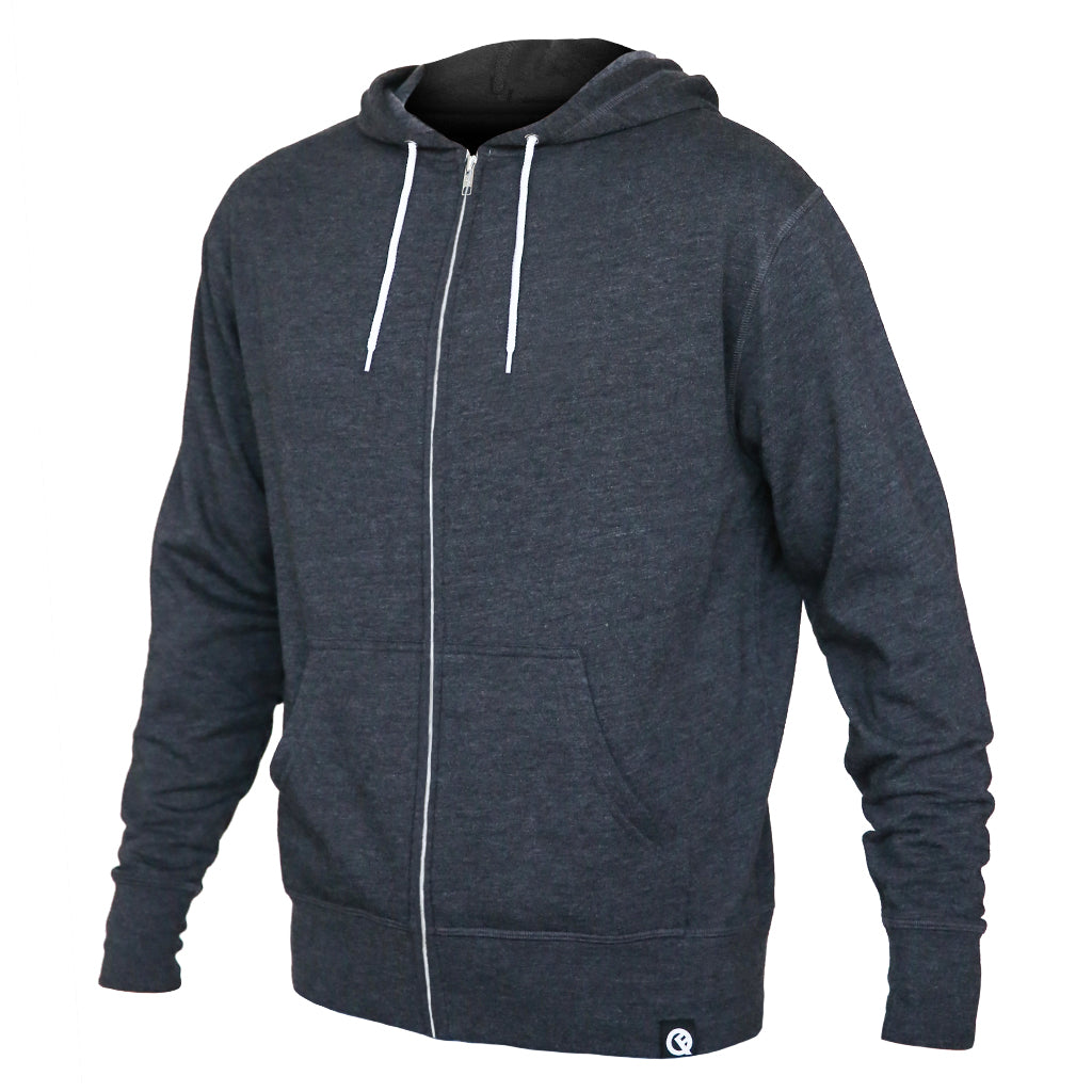 Hero Hoodie Lite (Charcoal) - Quikflip Apparel