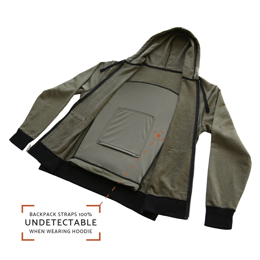 Hero Hoodie Classic (Tactical Green) - Quikflip Apparel