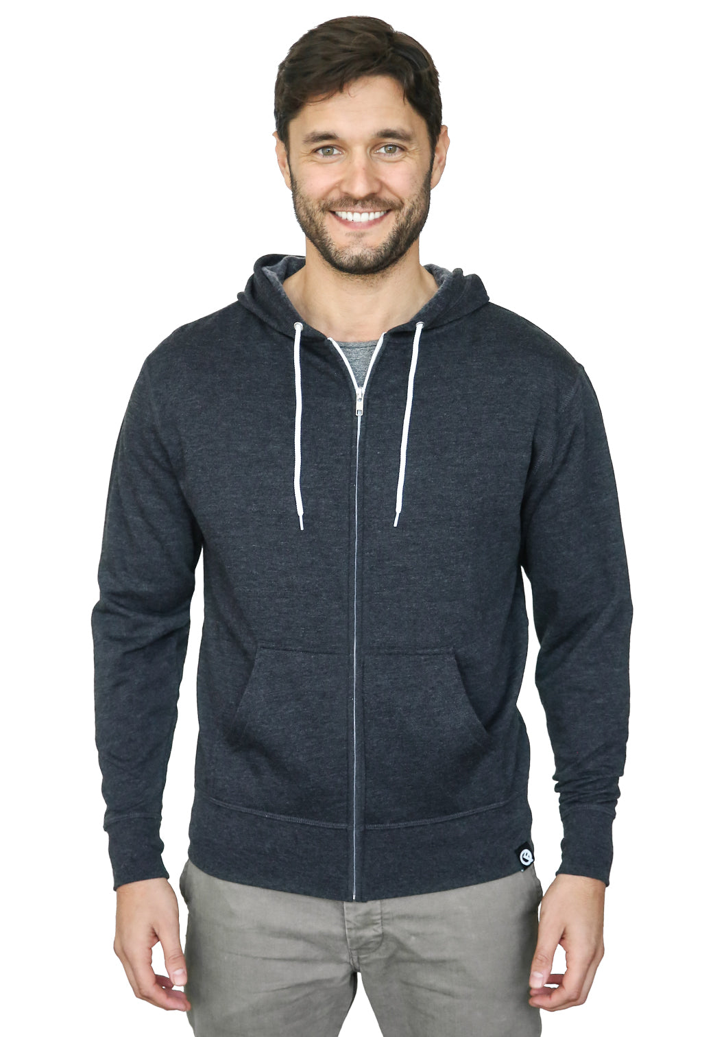 Hero Hoodie Lite (Charcoal) - Quikflip Apparel