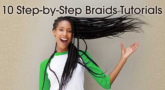 10 Step By Step Braids Tutorials Taliah Waajid Brand