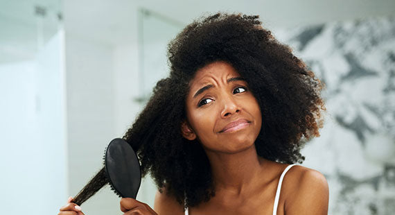 Struggle with dry brittle hair picture