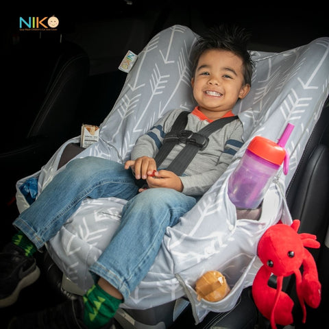 Your new toddler car seat covers will definitely come in handy on your next big road trip adventure