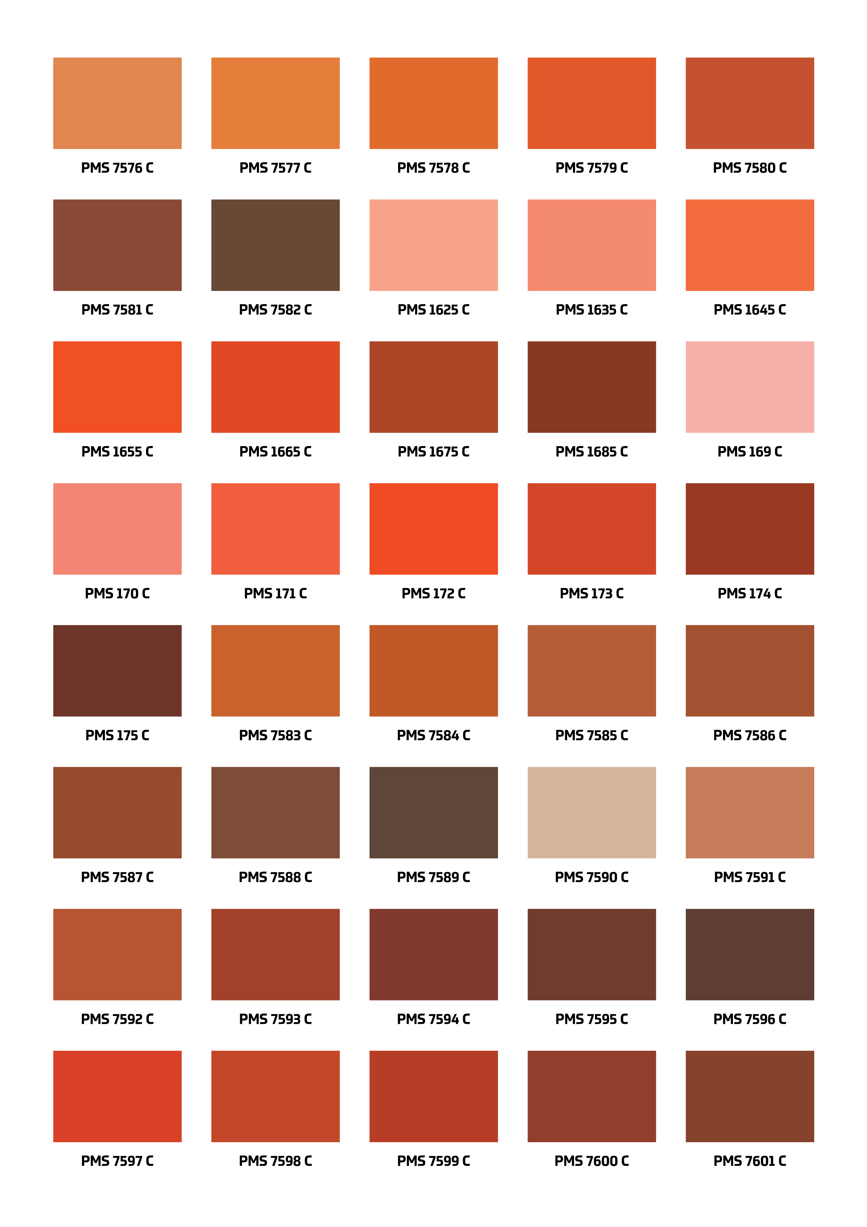 Pms Grey Color Chart