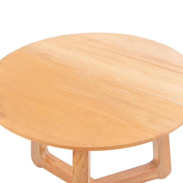 Bali Resort Style Round Solid Hardwood Timber Dining Table, 120cm Dia x  76cmH (RRP $799)