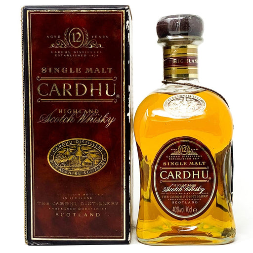 Whisky Cardhu 12 ans 40% - 70cl – BERTO FOR BUSINESS