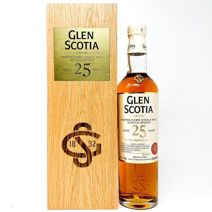 Glen Scotia 25 Year Old Single Malt Scotch Whisky 70cl 488 Abv — Old And Rare Whisky 2758