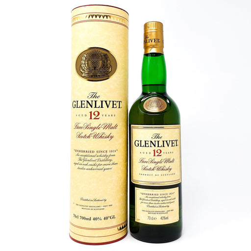 Glenlivet 12 Year Old Single Malt Scotch Whisky 70cl, 40% ABV 