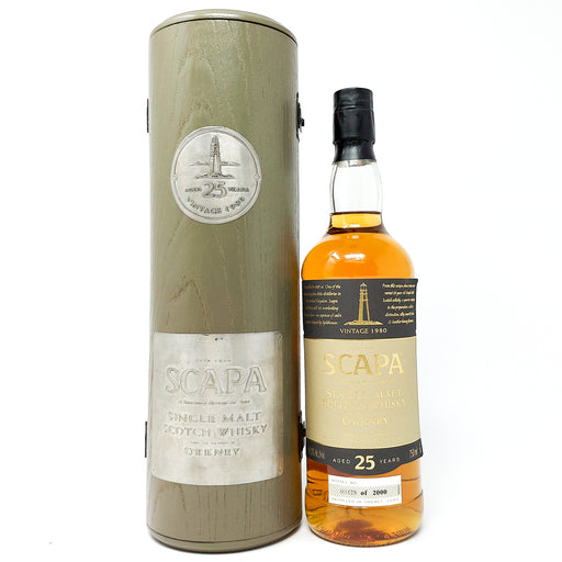 Scapa 12 Year Old Single Malt Scotch Whisky, 1L, 40% ABV — Old and