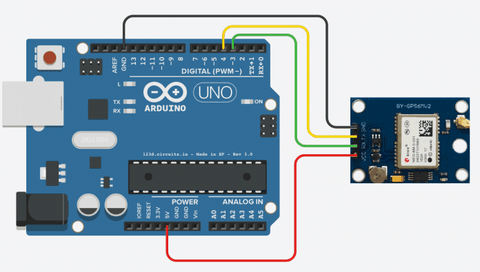 Ardino Gps Module Connection Diagram 