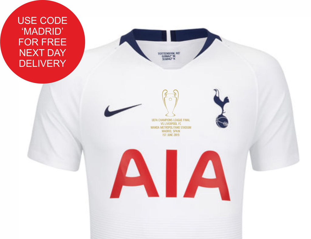 tottenham hotspur champions league jersey